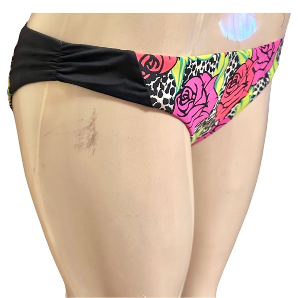 BB Swim Floral Full Bikini Bottom size M - Picture 4 of 6